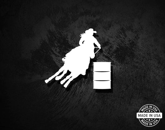 Barrel Racer Decal
