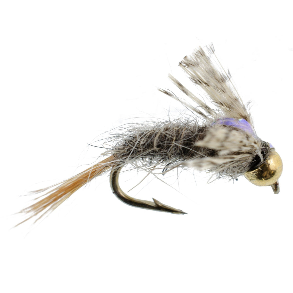 Barrs Baetis Emerger BWO Wet Fly - 12 Flies Hook Size 16