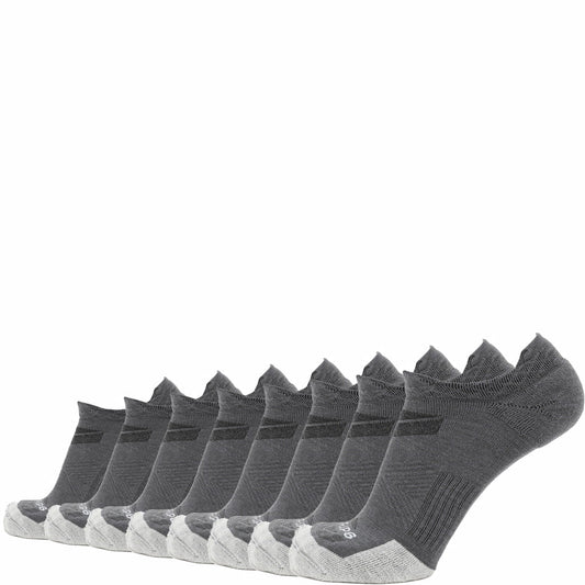 8 Pairs Basalt - Run No Show Runweight Merino Wool Sock