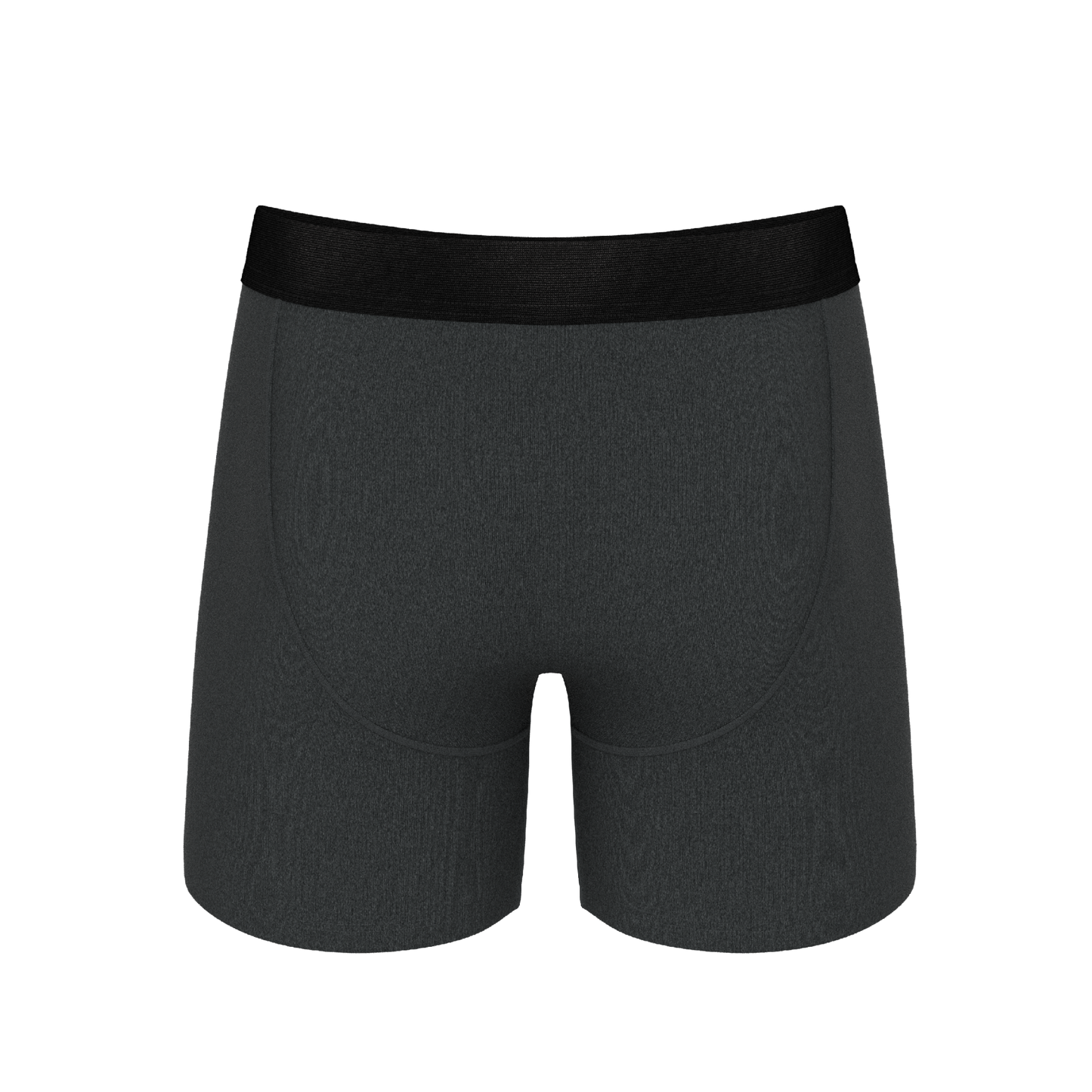 The Basalt | Heather Charcoal Ball Hammock® Pouch Underwear With Fly