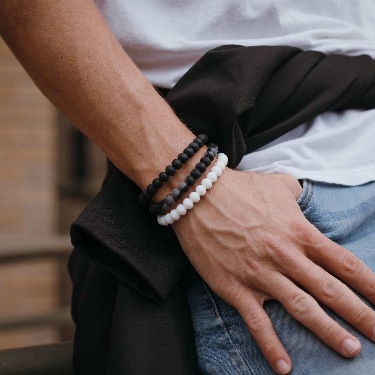 Power Band Baseball Bracelet
