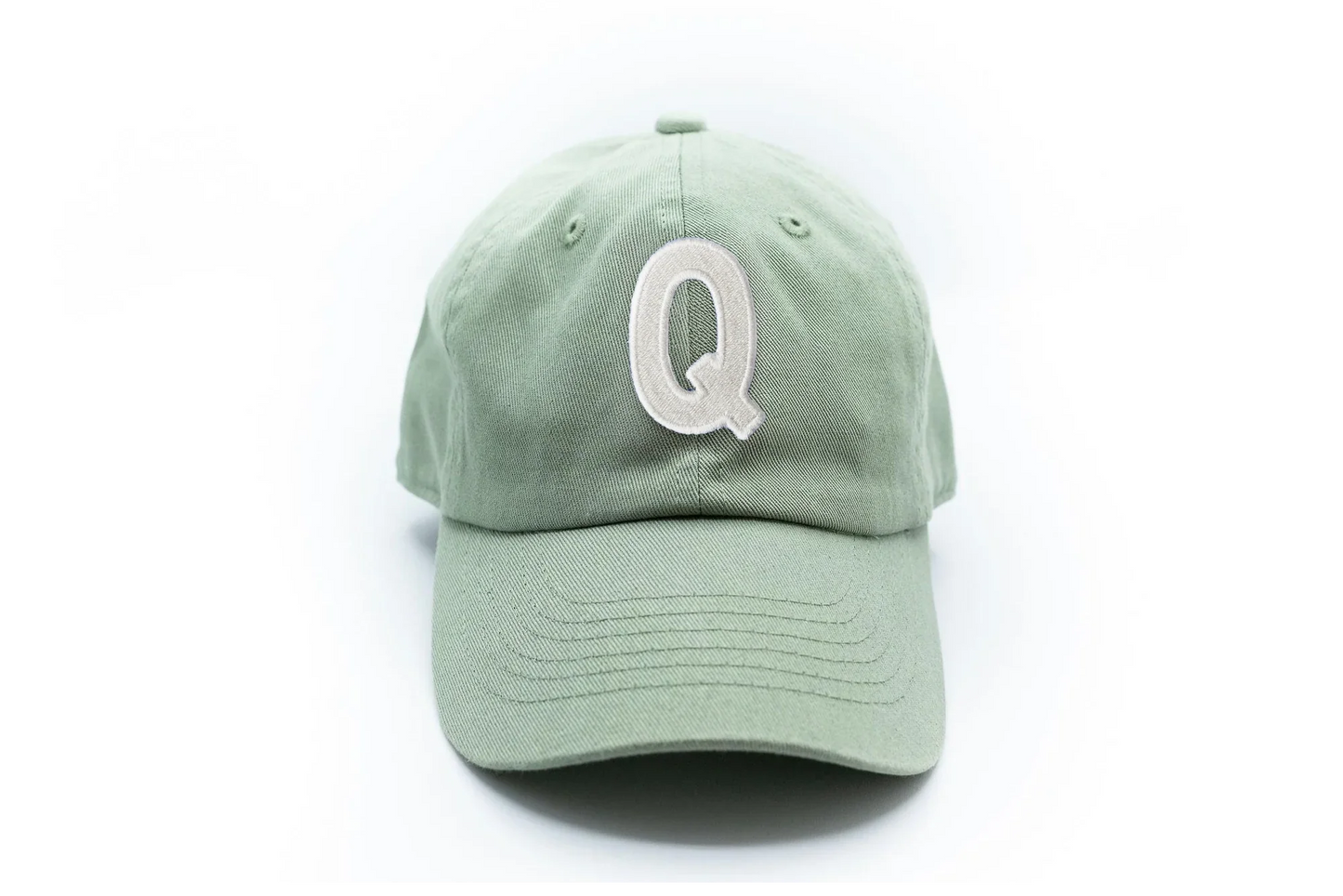 Dusty Sage Letter Baseball Hat