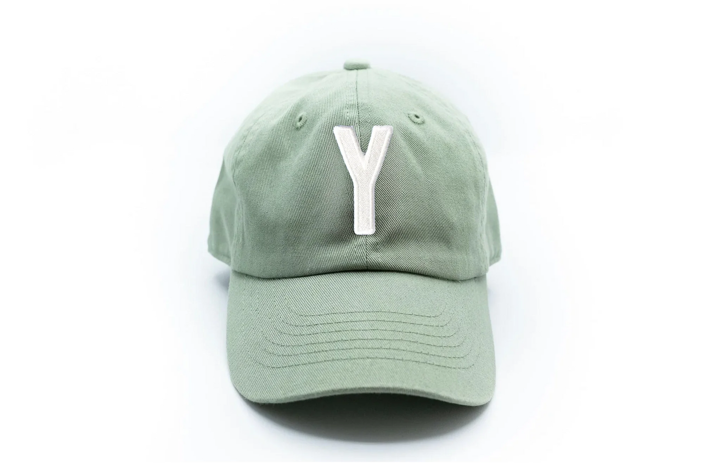 Dusty Sage Letter Baseball Hat