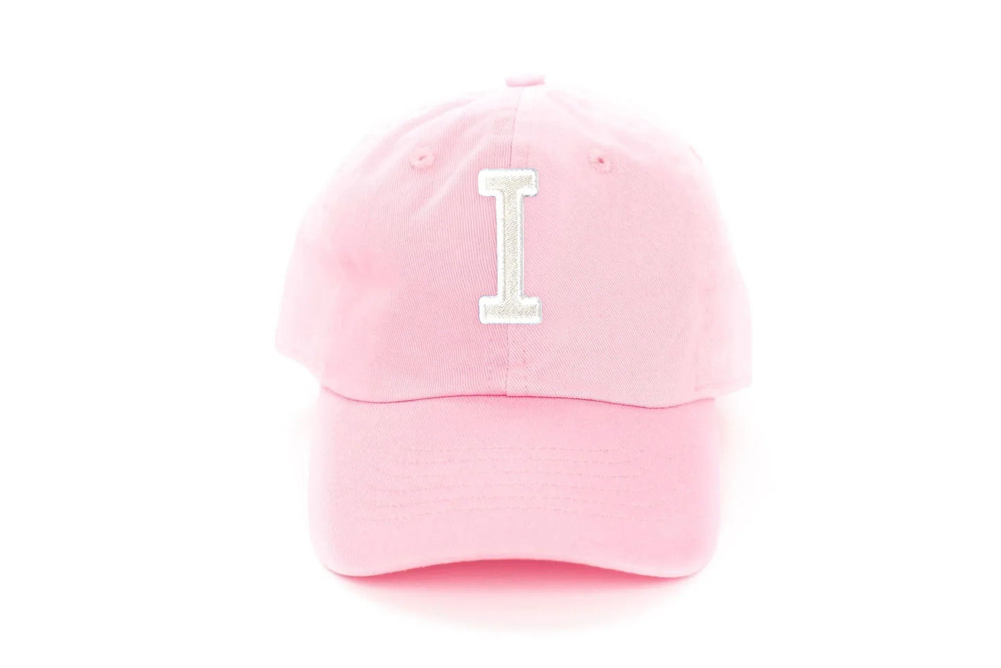 Light Pink Letter Baseball Hat
