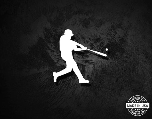 Baseball Player Decal