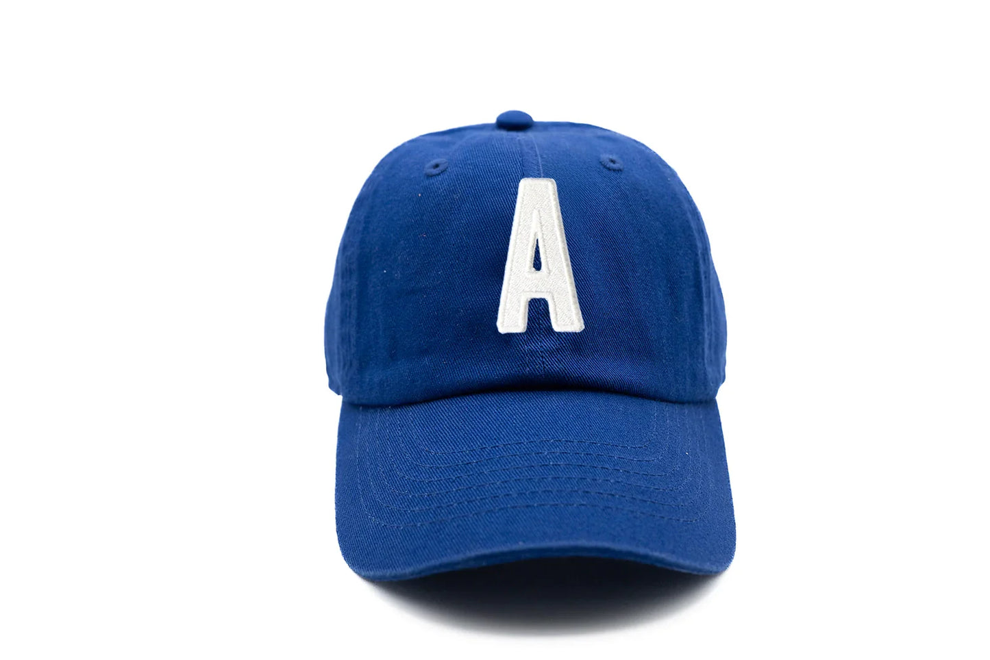 Royal Blue Letter Baseball Hat