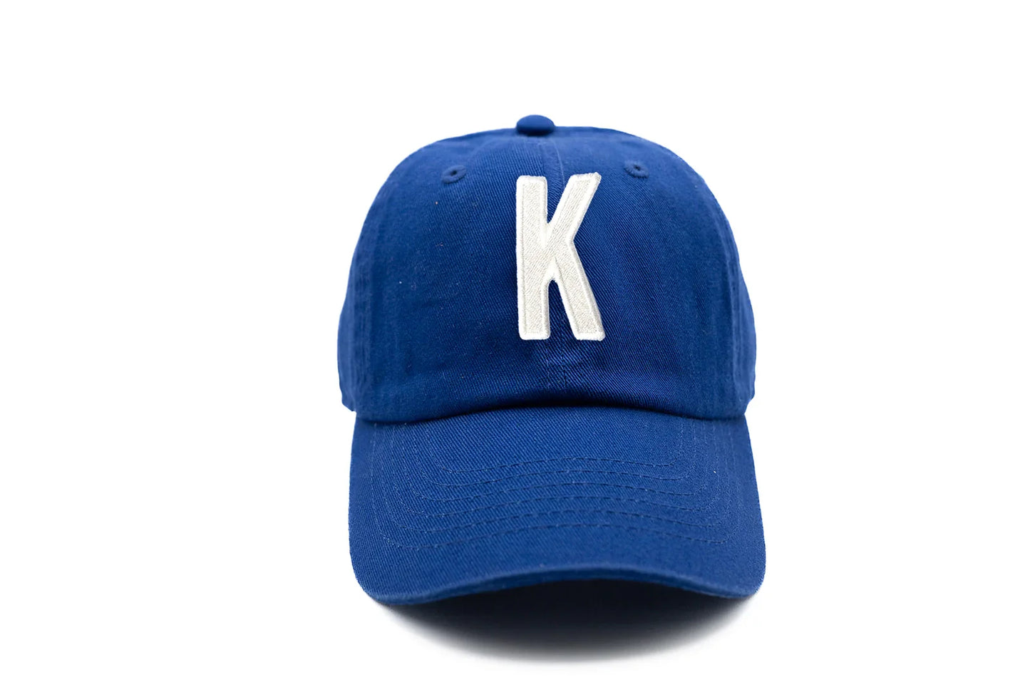 Royal Blue Letter Baseball Hat