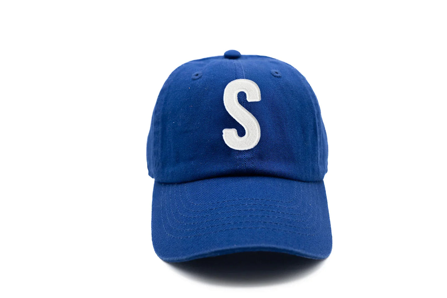 Royal Blue Letter Baseball Hat