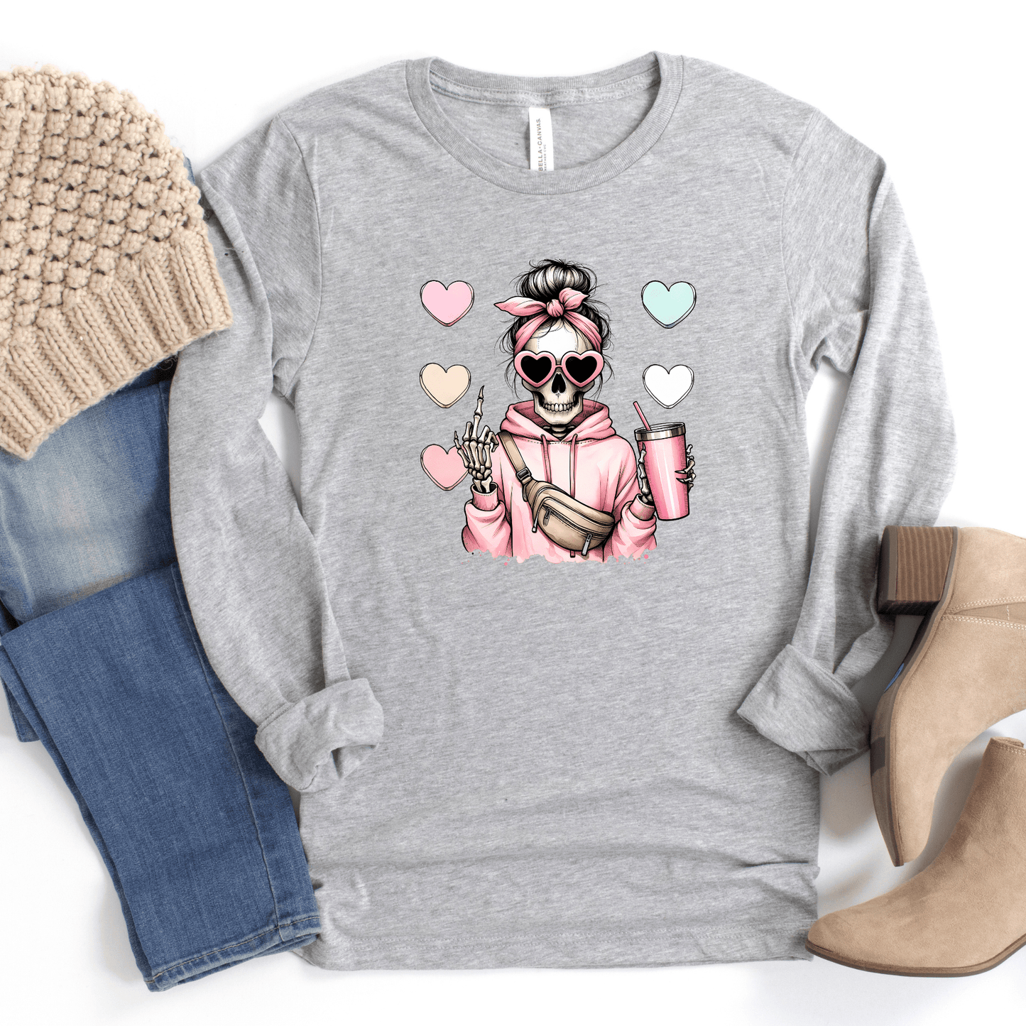 Basic Bitch Skeleton T-Shirt