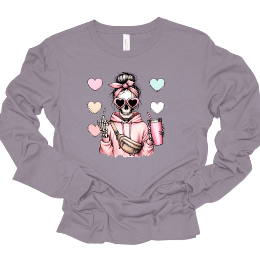 Basic Bitch Skeleton T-Shirt