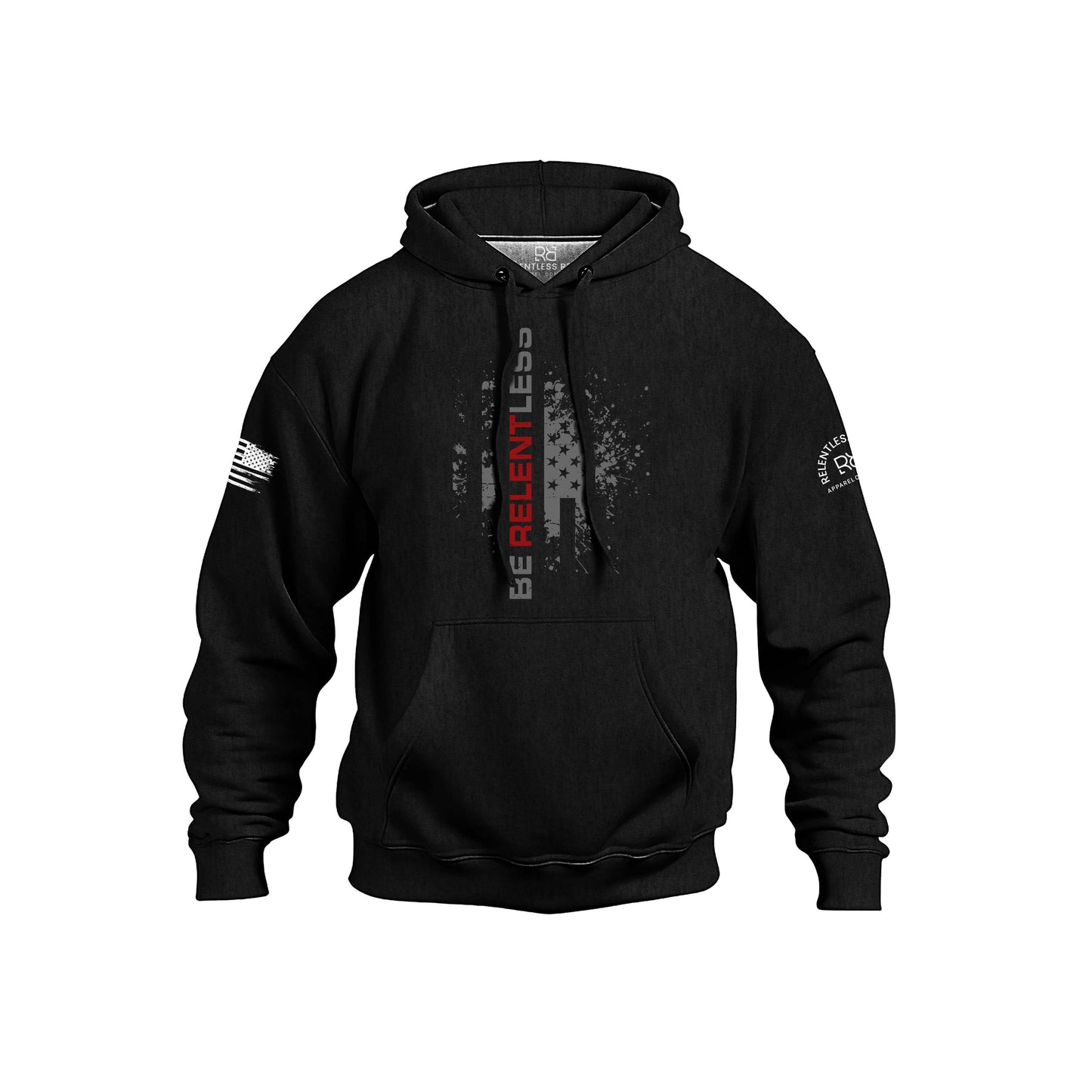 Be Relentless | Front | R | Men's Hoodie