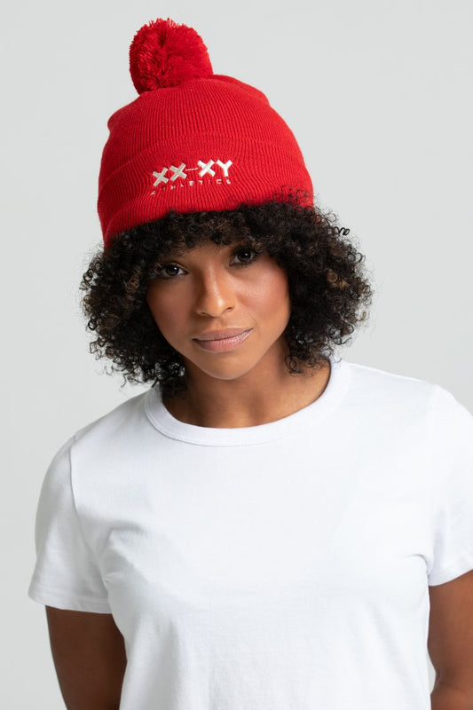 Beanie with a Pom
