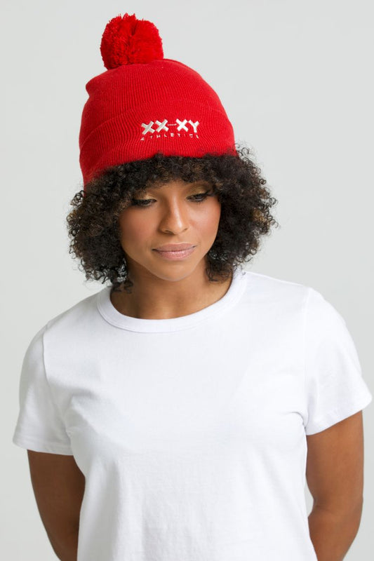 Beanie with a Pom