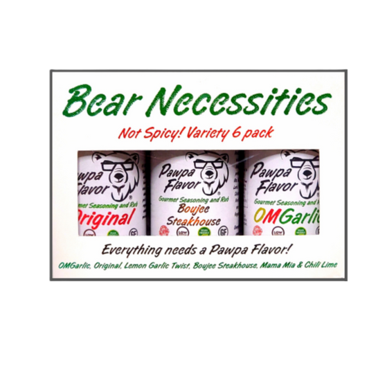 Pawpa Flavor Bear Necessities Variety 6 Pack