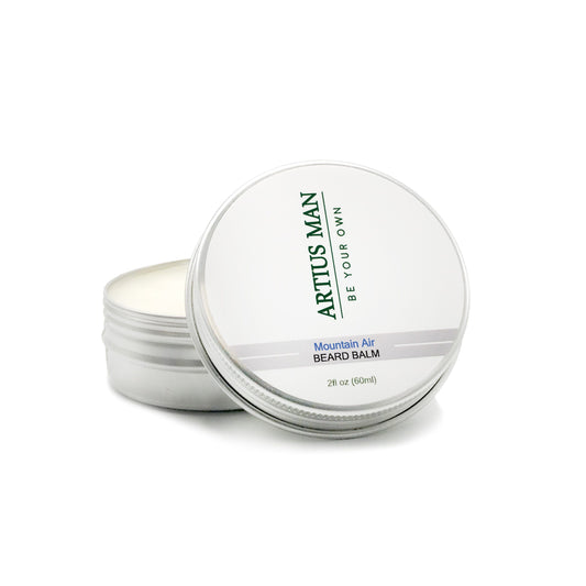Mountain Air Beard Balm – Fresh Pine and Mint Beard Styling Balm (2 oz)