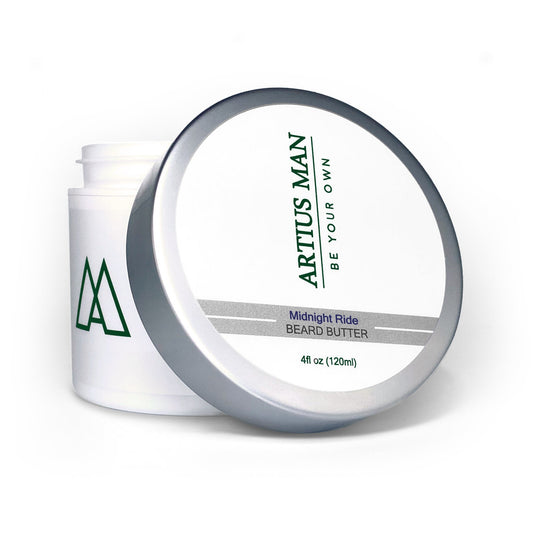 Midnight Ride Beard Butter – Spicy Black Licorice Beard Conditioner (4 oz)