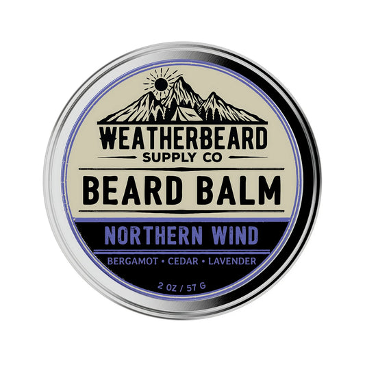 Northern Wind Beard Balm - Bergamot, Cedar, Lavender
