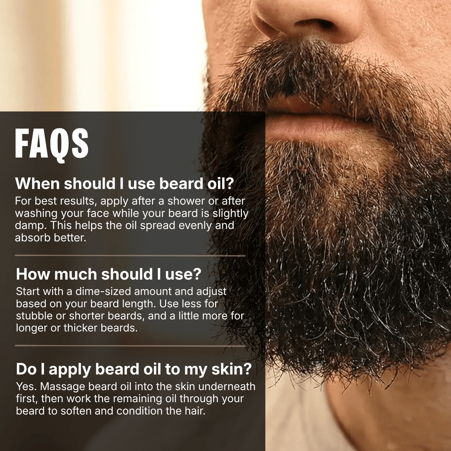 Amber Trail Beard Oil - Amber, Sandalwood, Oud