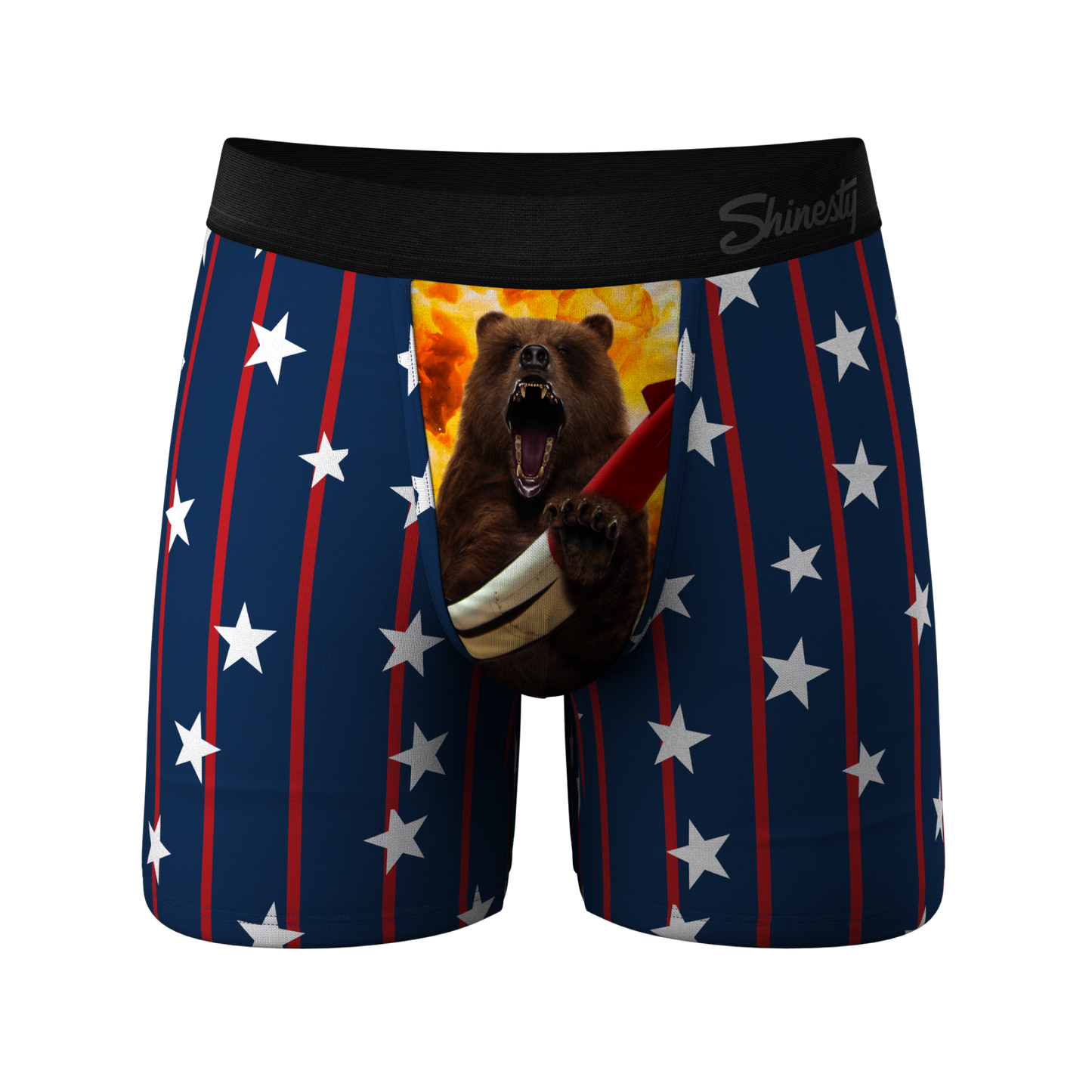 The Bearly Theres | USA Grizzly Bear Ball Hammock® Pouch Underwear