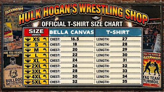 Sky Blue Reflective Hulkamania Adult T-Shirt