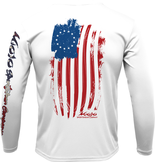 Men's Wireman Betsy Ross Flag Long Sleeve