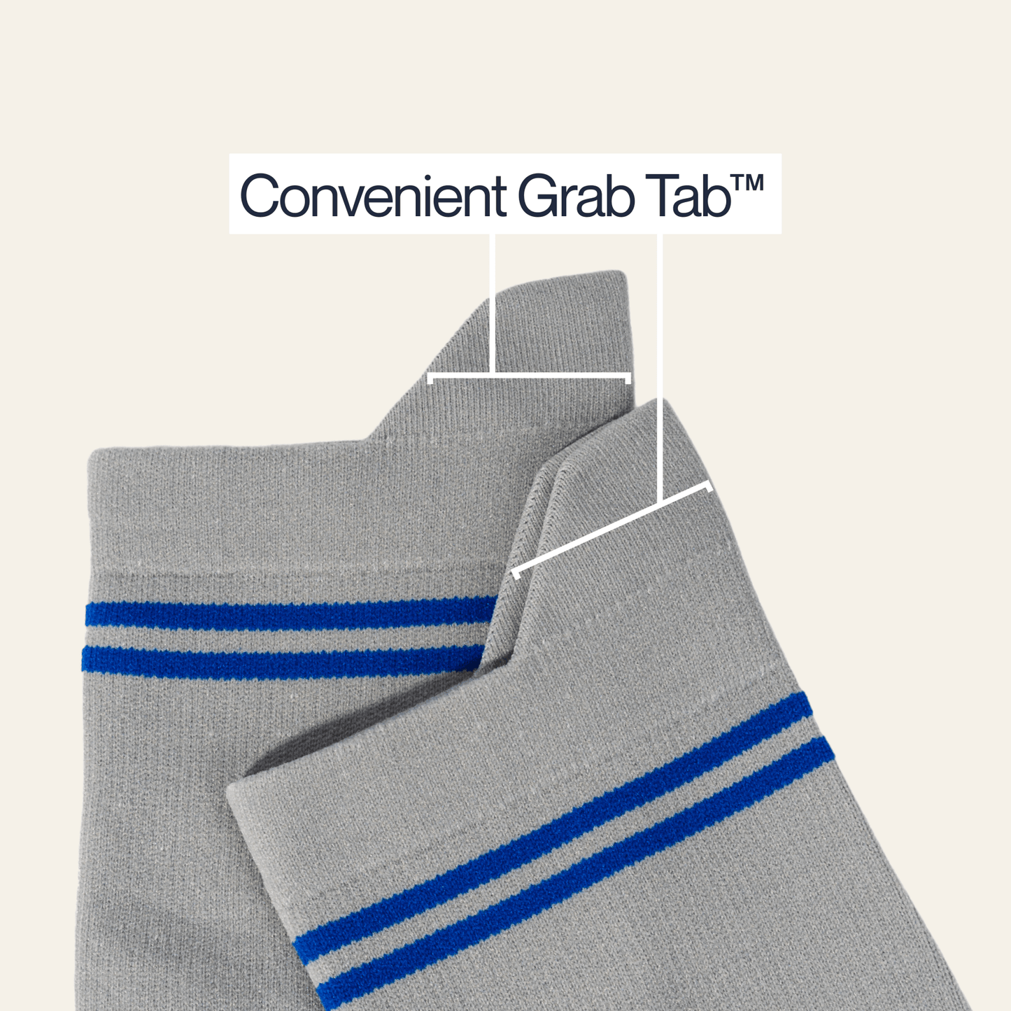 Big-Grip No-Slip Compression Socks: 3-Pack