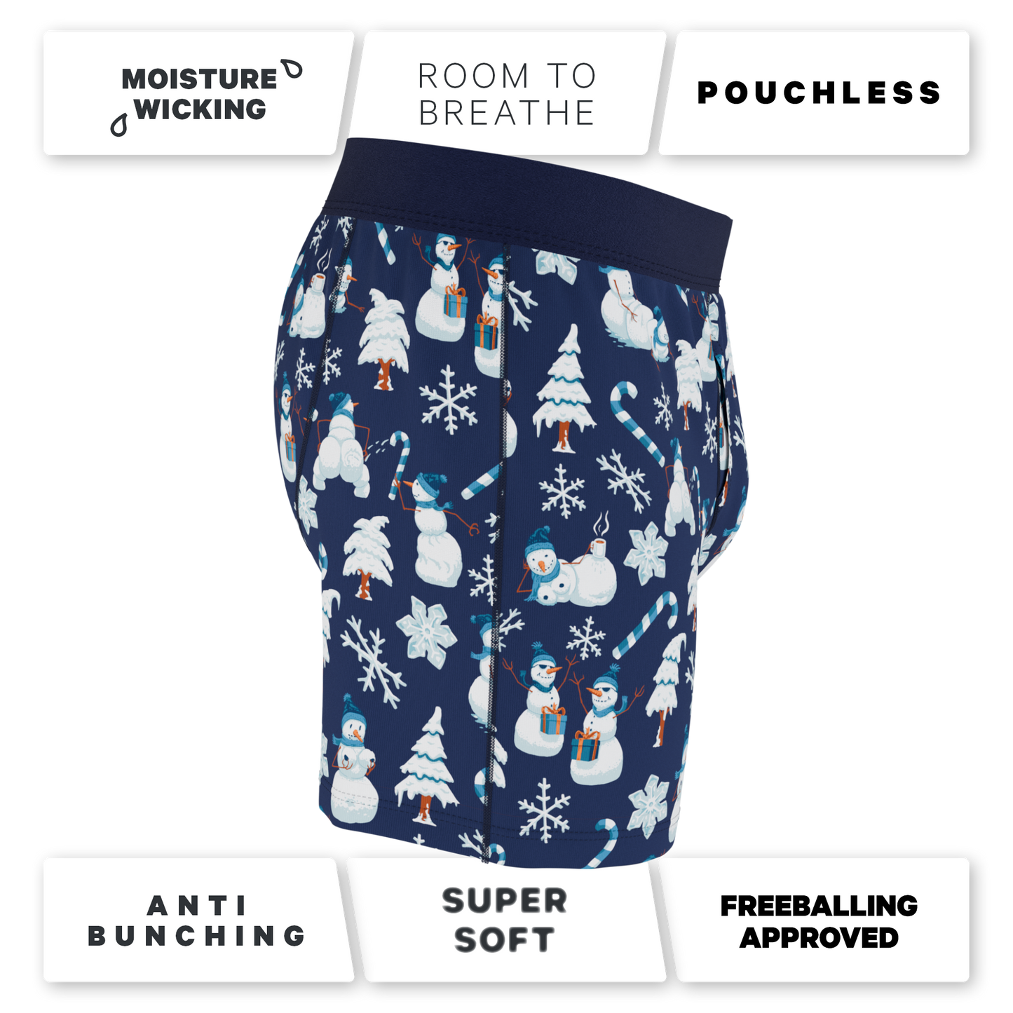 The Big Blizzard | Naughty Snowmen Boxers