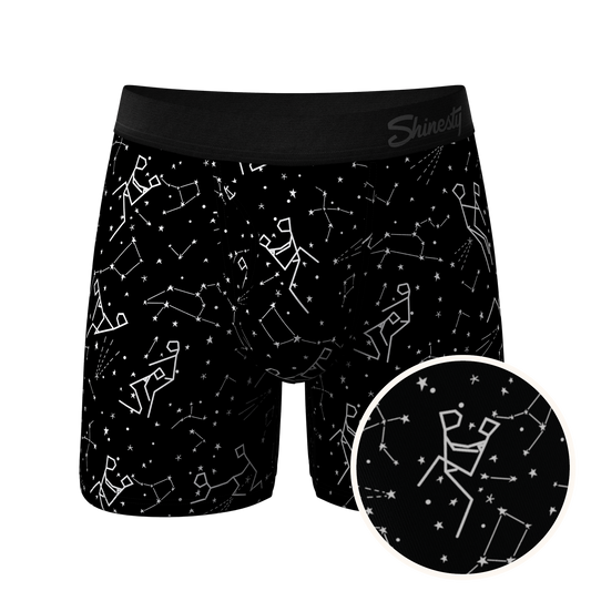 The Big Bang | Glow In The Dark Constellation Ball Hammock® Magnum Big Pouch Underwear