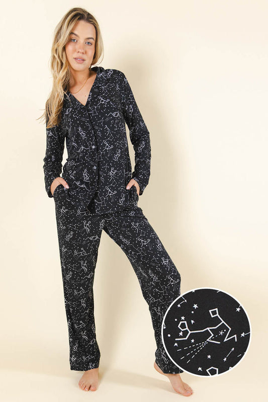 The Big Bang | Constellation SleepDeep™ Women’s Long Sleeve Pajama Set