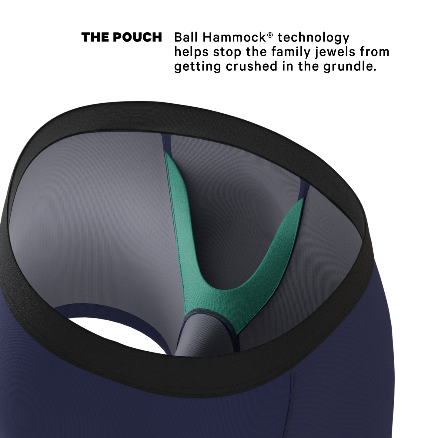 The Big Blue | Navy Ball Hammock® Pouch Underwear