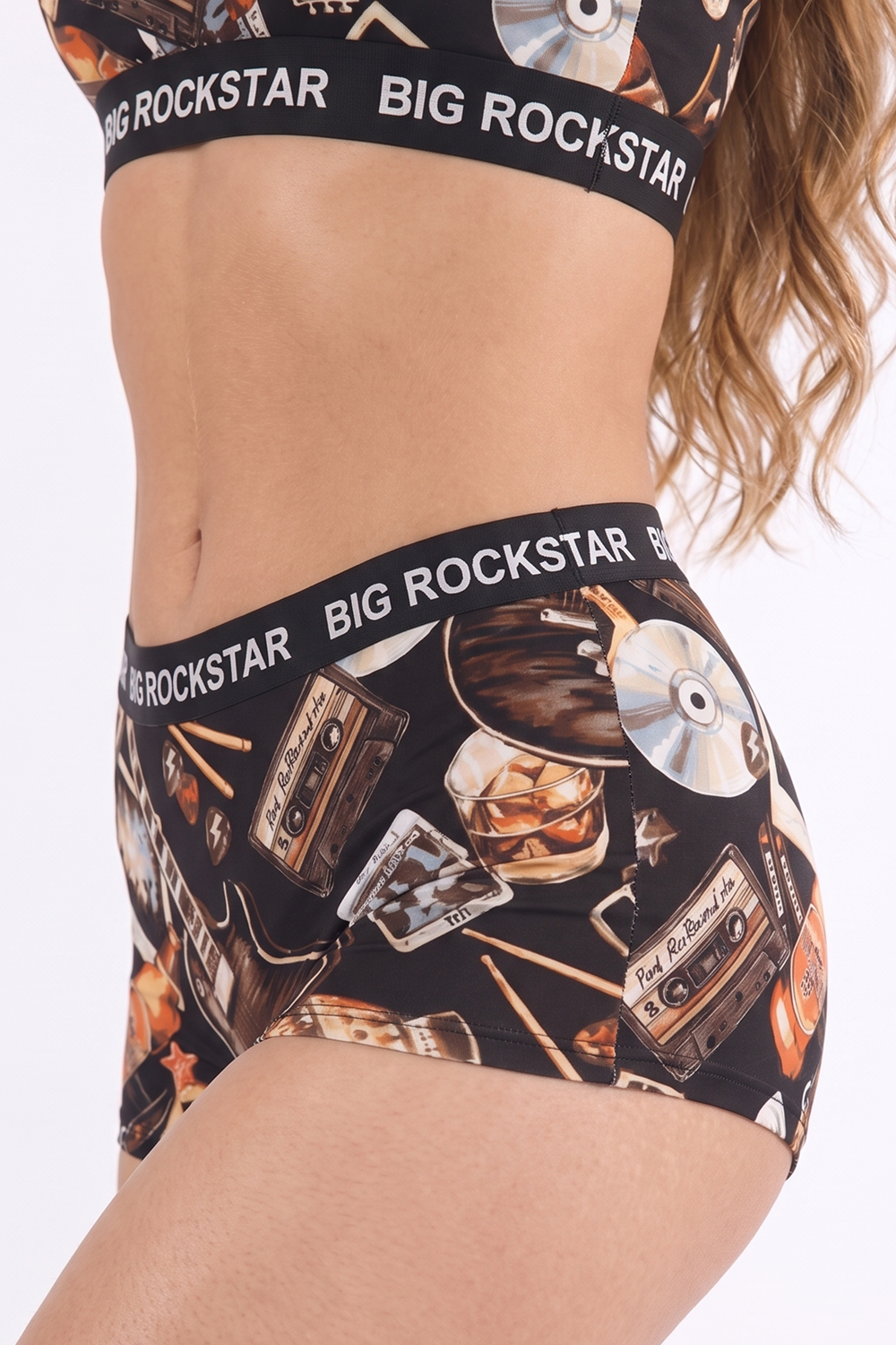 The Big Rock Star | Shinesty X Nickelback Guitar Boyshort Underwear with Waistband