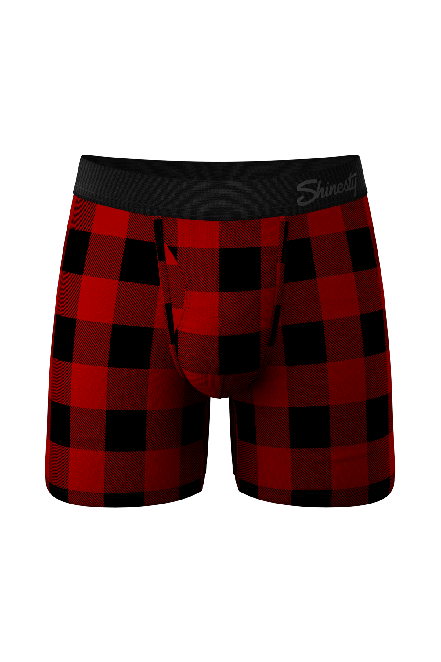 The Red & Black Lumberjack | Buffalo Check paradICE™ Cooling Ball Hammock® Underwear With Fly