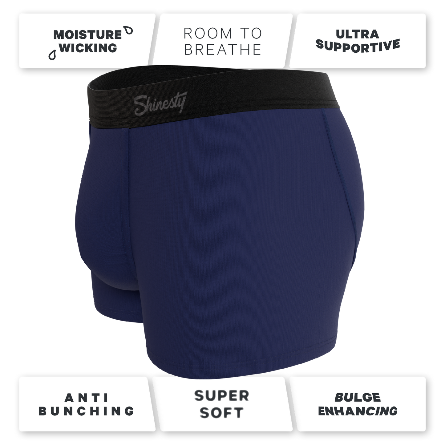 The Big Blue | Navy Ball Hammock® Pouch Trunks Underwear