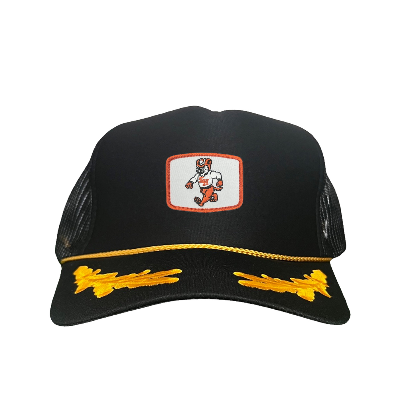 Sam Houston  Walking Sammy Bearkat / Limited Edition Silver Hat / 162 / Mesh Snap Back / SHSU010