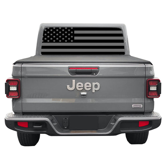 Black Out Rear Window Decal