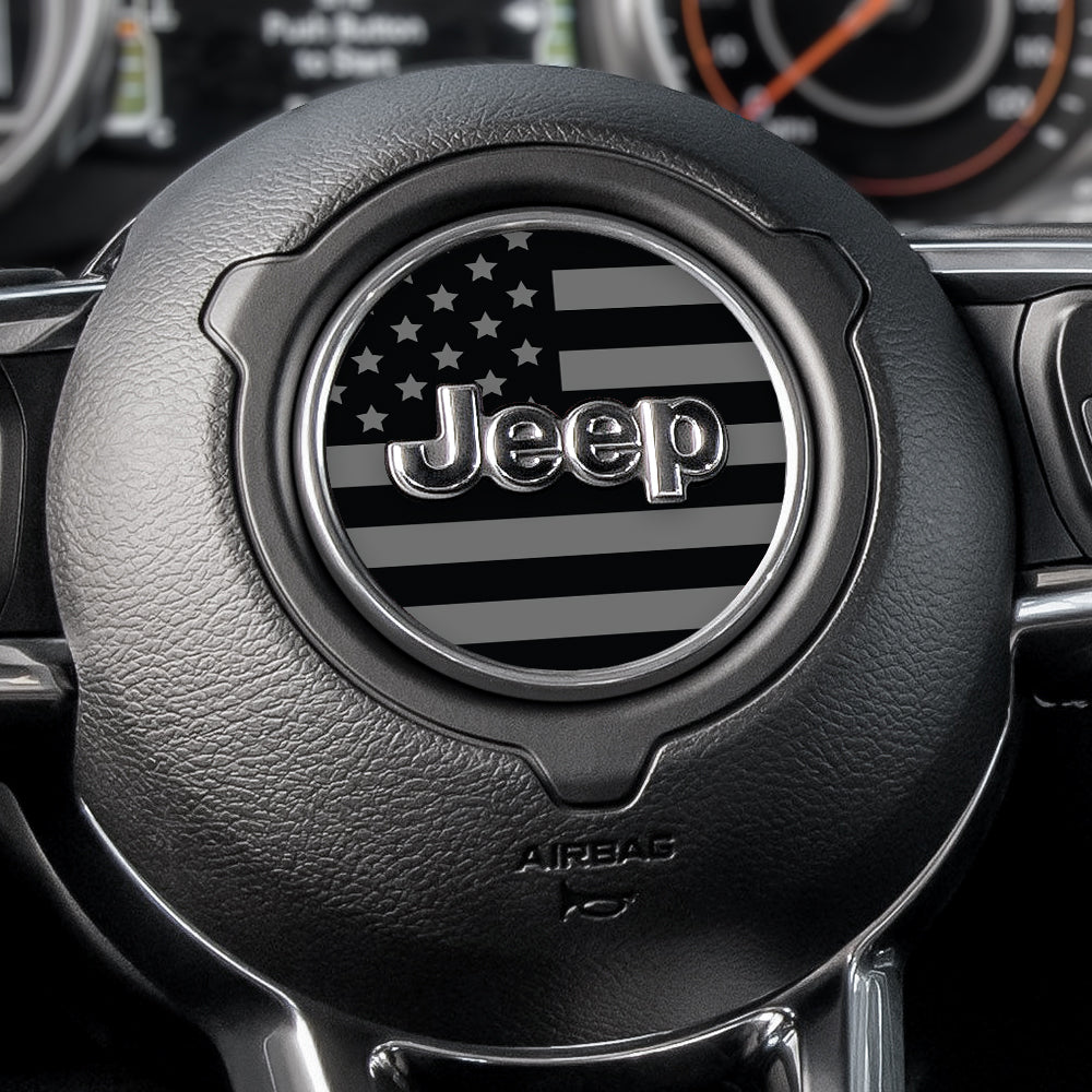 Black Out Steering Wheel Decal