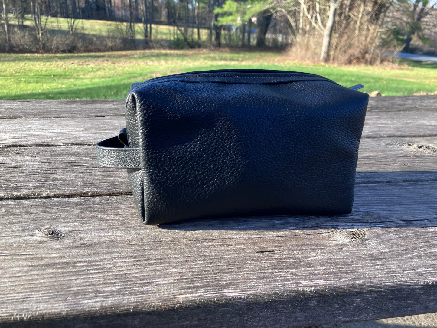 Leather Dopp Kit