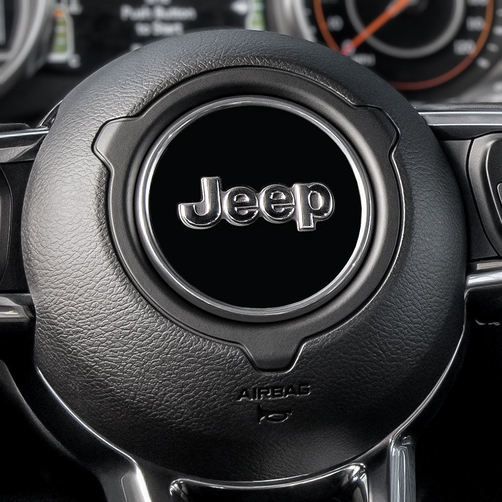 Black Steering Wheel Decal