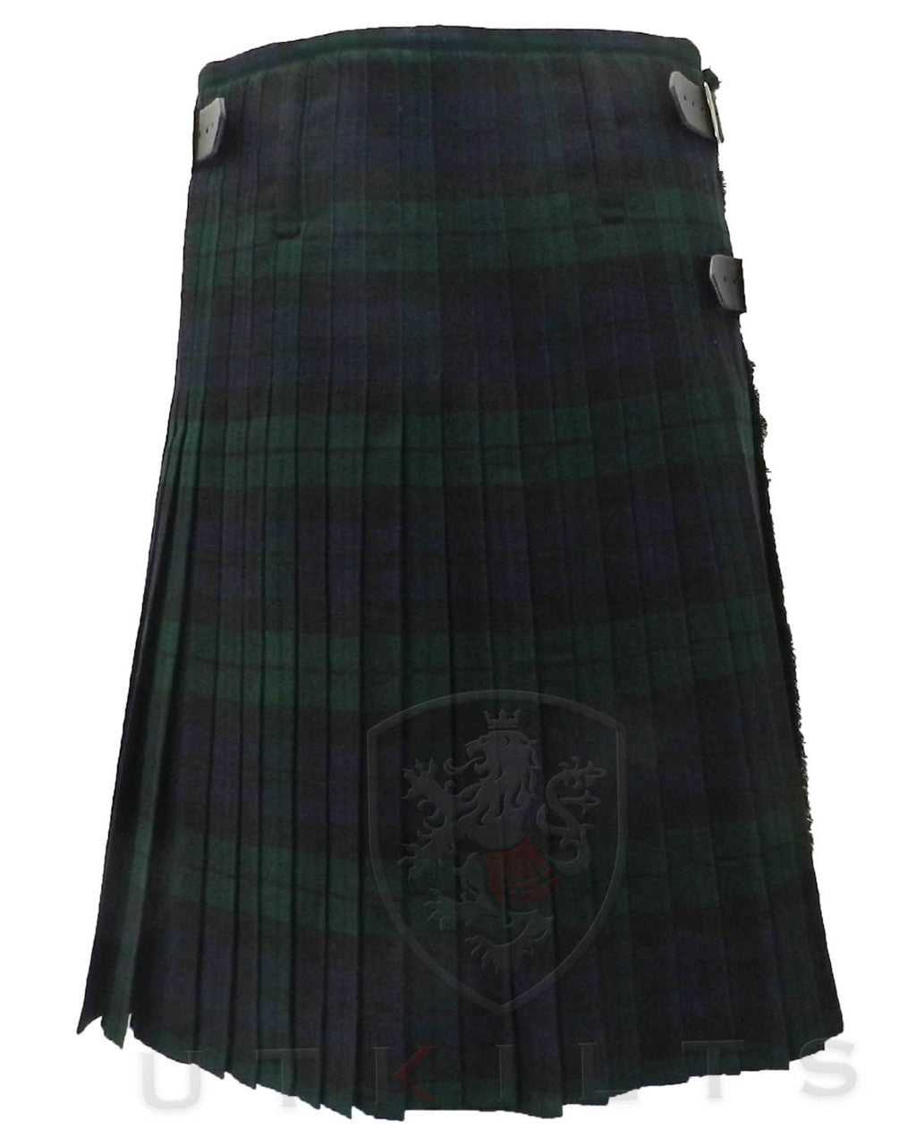 Traditional Kilt - Premium Wool, Black Watch
