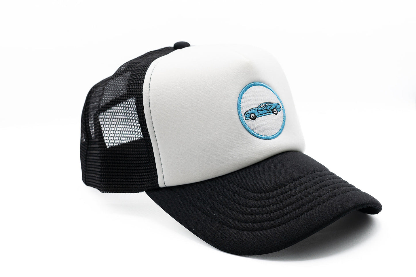 Sports Car Patch Trucker Hat