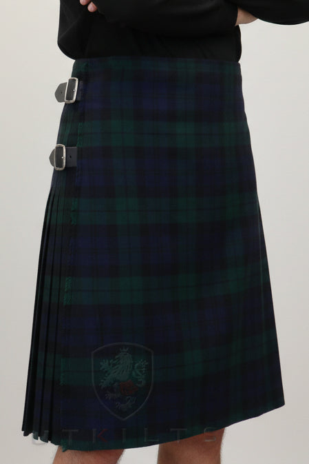 Traditional Kilt - Premium Wool, Black Watch