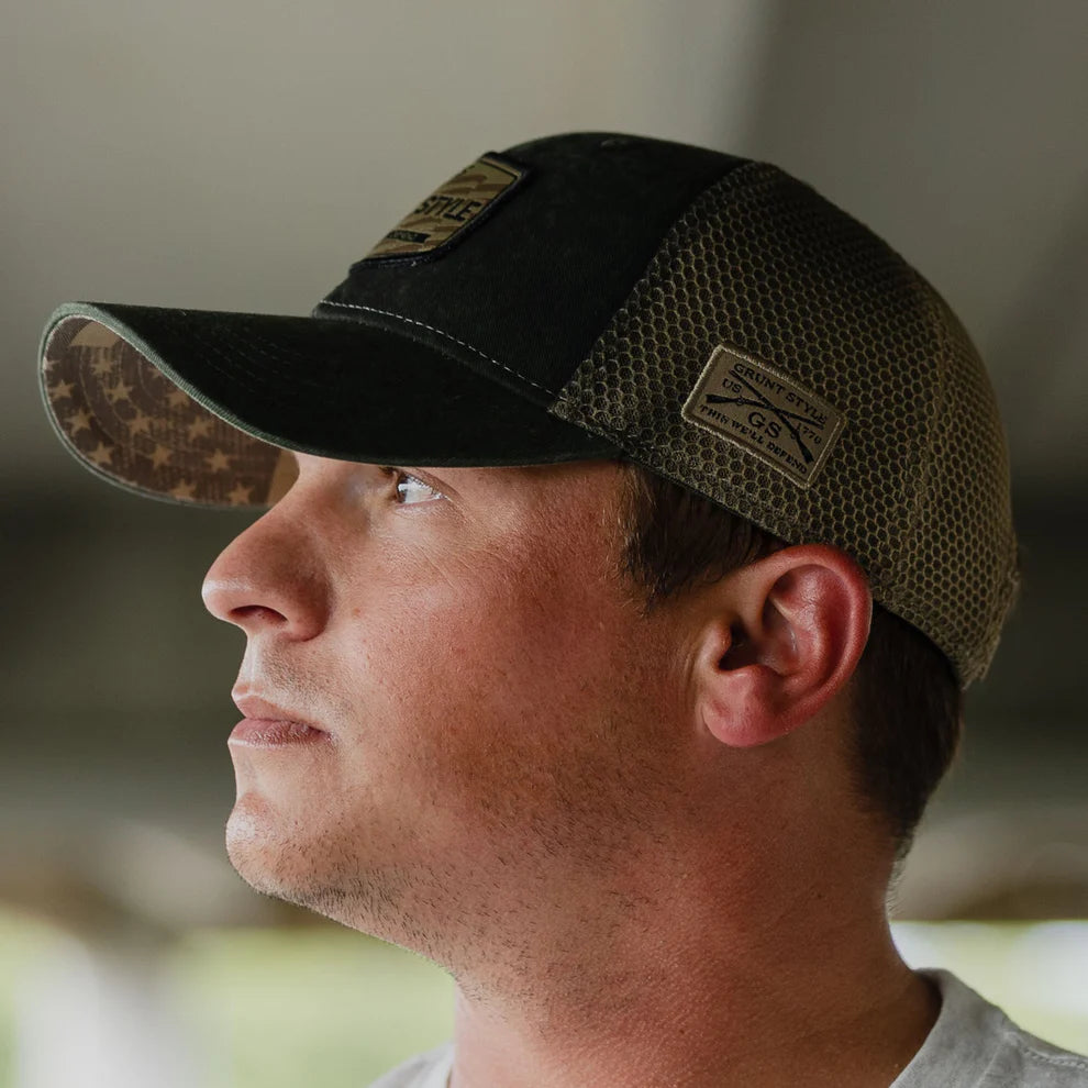 Grunt Style - Old Glory Patch Hat