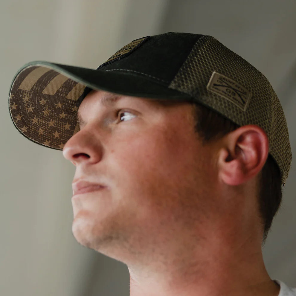 Grunt Style - Old Glory Patch Hat