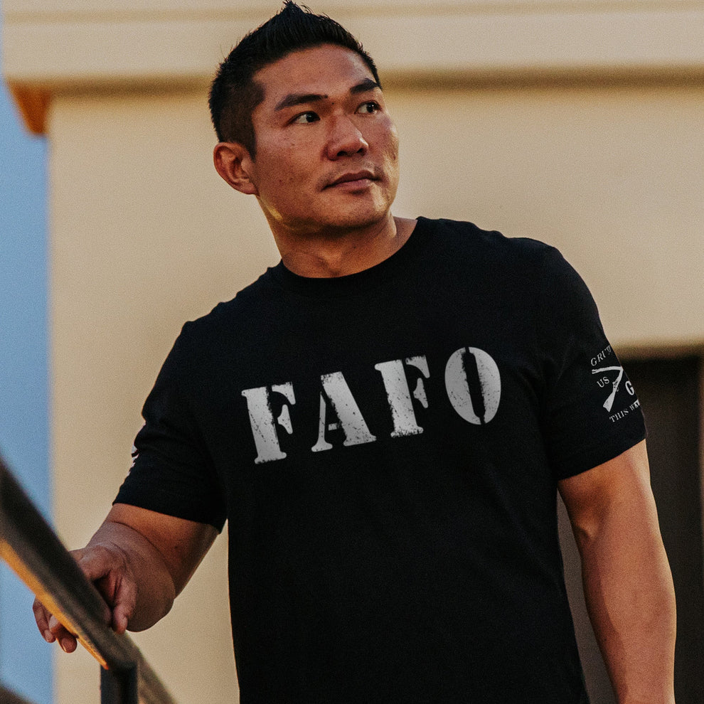 Grunt Style - FAFO T-Shirt - Black