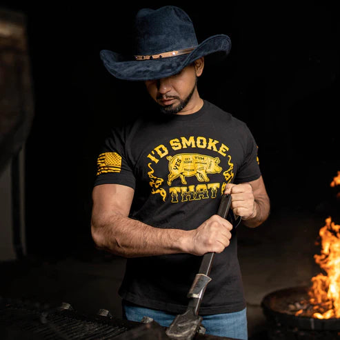 Men's I'd Smoke That Tee - Black