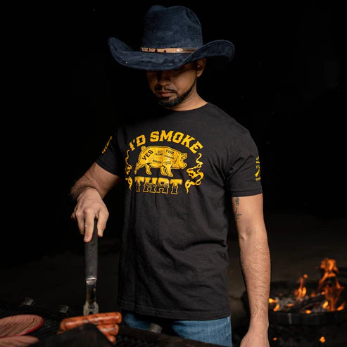 Men's I'd Smoke That Tee - Black