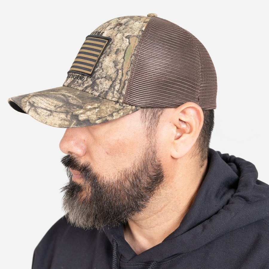 Grunt Style - Realtree APX® Flag Stretch Fit Hat