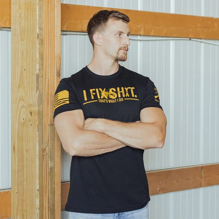 Grunt Style - I Fix Sh*t T-Shirt - Black
