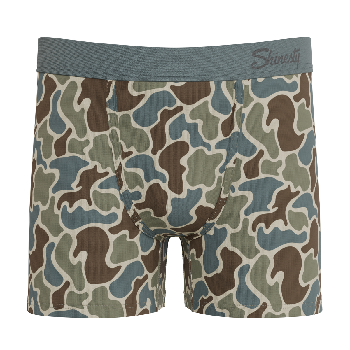The Blender | Grey Duck Camo Youth Boxer Briefs