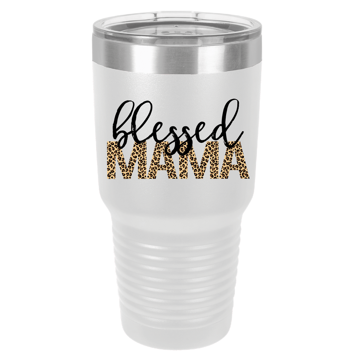 Blesssed Mama Leopard | Polar Camel Tumbler